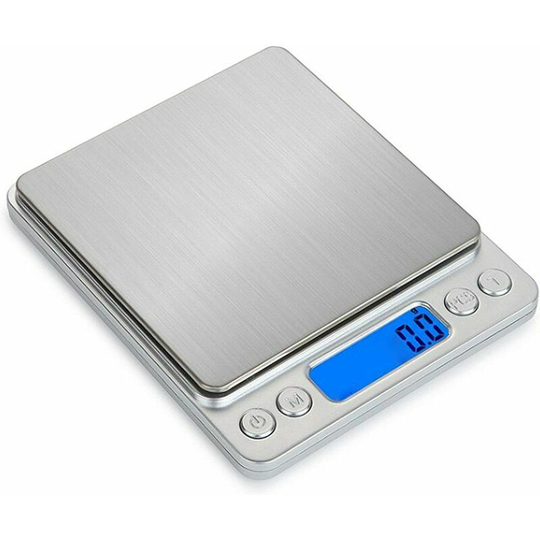 Morejieka - Precision Scale 3000g / 0.1g, Kitchen Scale / Pocket Scale / Jewelry Scales, High Precision Electronic Scale, Backlit lcd, Tare and pcs