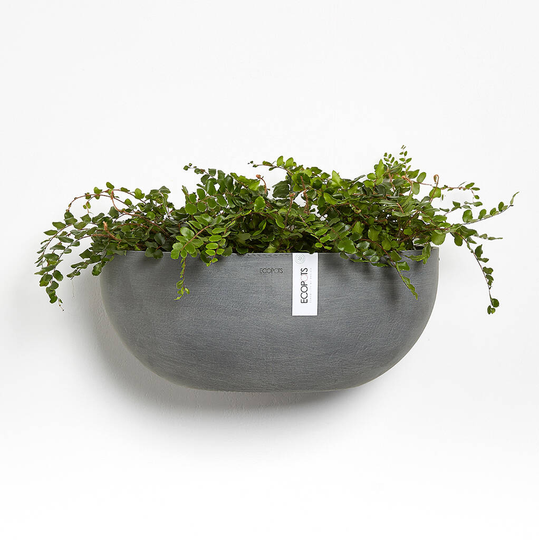 Ecopots Sofia Wall Pot Made From Recycled Plastic