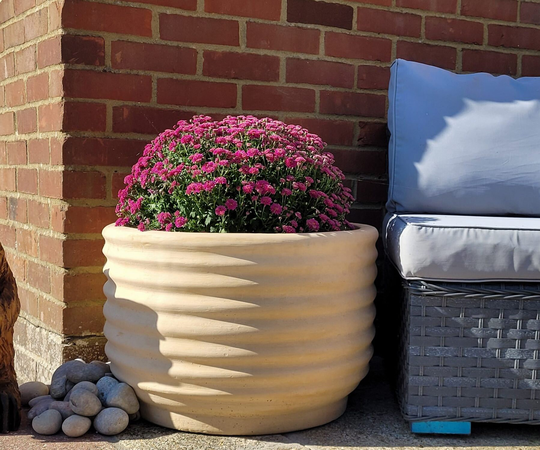 Ruffle Planting Tub