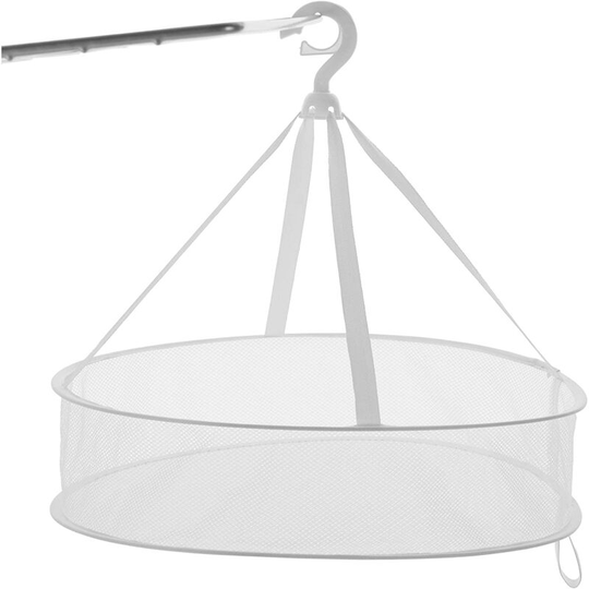 Litzee - Clothes Dryer - Multifunctional Drying Net for Linen and Grass - Ideal for Quickly Sorting Wet Clothes Foldable Laundry Basket 61CM Large