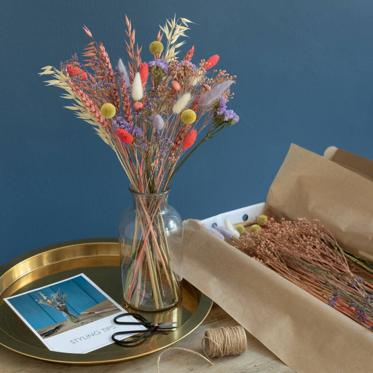 Letterbox Dried Flower Bouquet