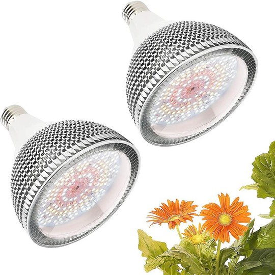 Swyeoot - 150W led Grow Light Bulb, 200 LEDs Full Spectrum led Plant Light, E27 Horticultural Lamp Daylight White Lamp for Indoor Plants, Gardening,