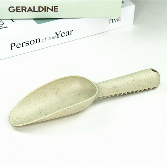 Soil scoop, digging tool scoop, soil plastic scoop for soil, compost, planting or repotting, garden plants, marble