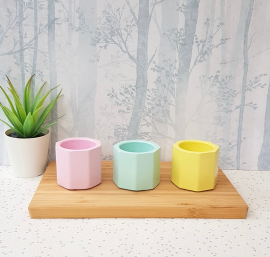 Concrete Pots | Desk Accessories