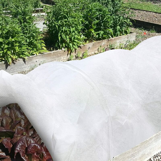 Litzee - Plant frost protection fabric - 3.05*9.14 m - 40 g - Durable fleece - Frost protection - For garden plants, vegetables, plants - Frost