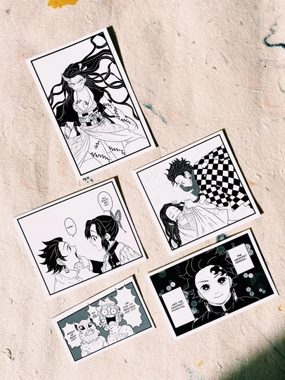 Beast Butcher Season 2 Anime Vinyl Sticker Pack X5. Manga & Inspired. Use For Journaling//Planner//Decorative//Scrapbook