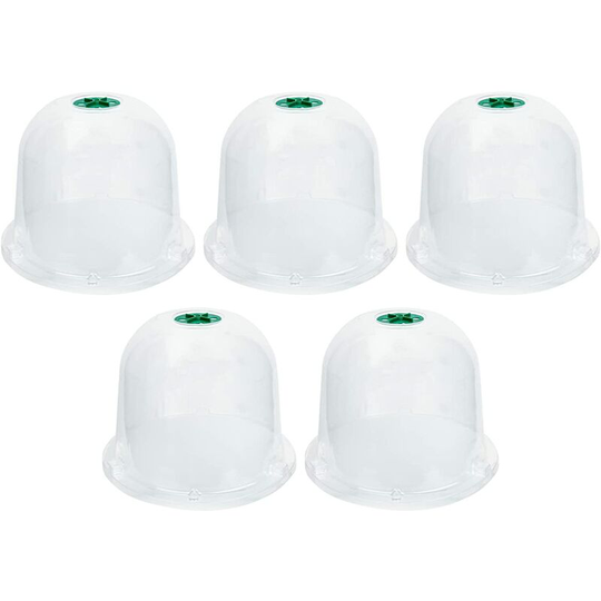 Naxunnn - 5-part garden bell plant reusable dome plant protection cover mini greenhouse moisture dome garden plant bell plant outdoor animal plant