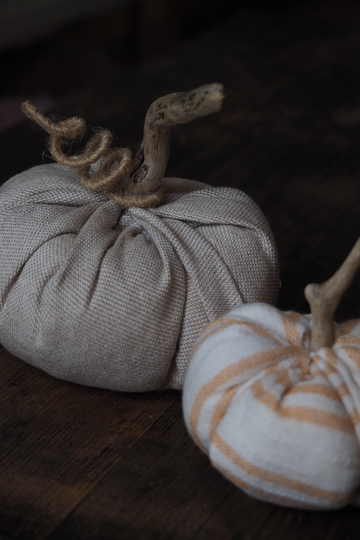 Fabric Pumpkin - Seasonal Decorative Autumnal