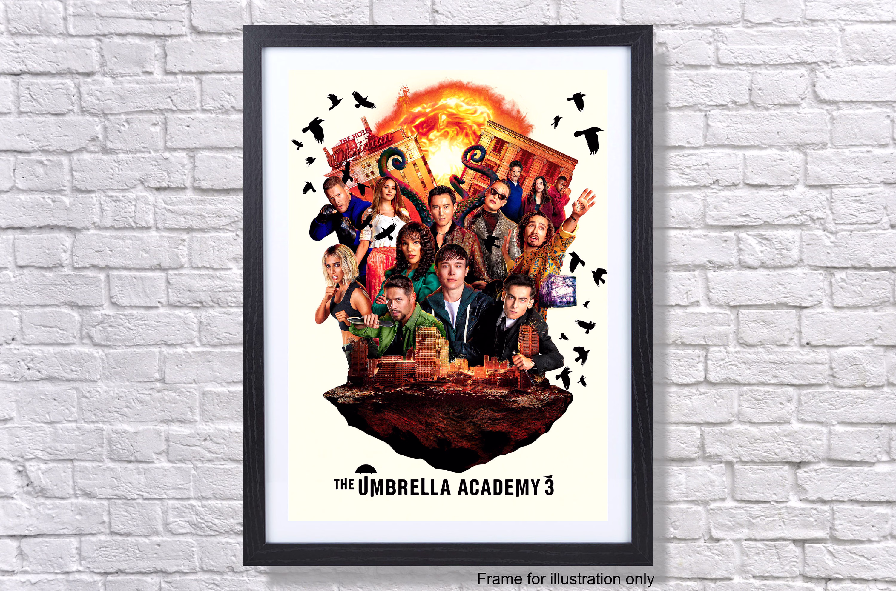 The Umbrella Academy Season 3 Poster A5 A4 A3 A2 A1