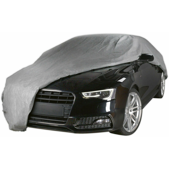 Loops - 3 Layer All Seasons Car Cover - 5100 x 1780 x 1240mm - Waterproof - Extra Large