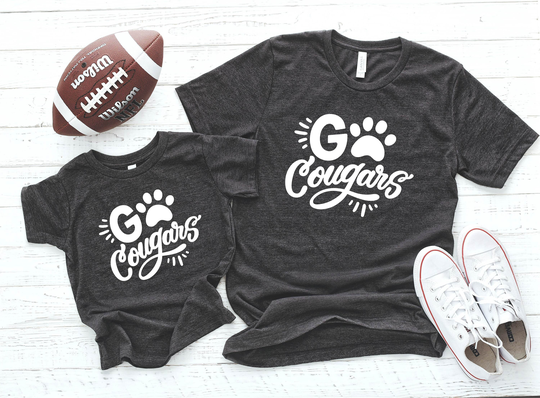 Go Cougars Shirt, Football Women Game Day, Season, Team Team
