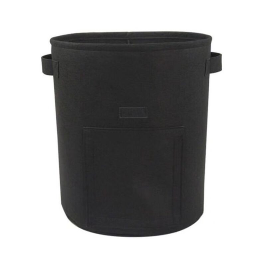 3 Potato Grow Bags, Strawberry Grow Bags Clear Flip Cover Outdoor Grow Vegetable Storage (Black) - Muff