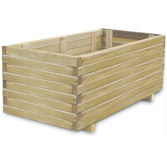 Vidaxl - Raised Bed 100x50x40 cm Wood Rectangular Brown