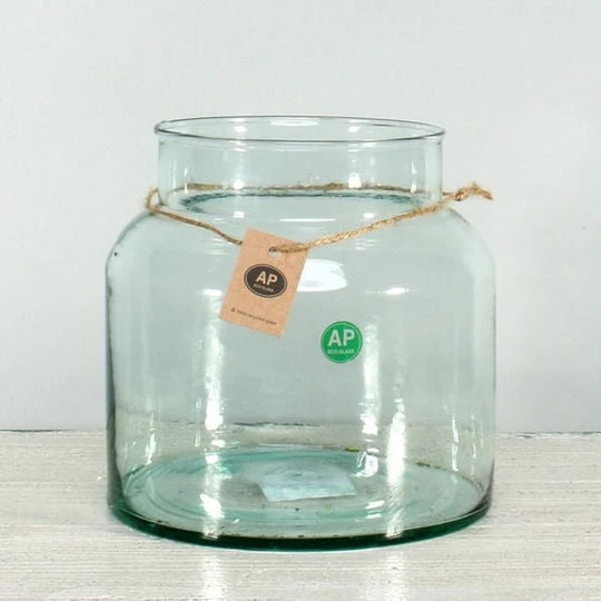 Recycled Glass Medici Jar | 20cm Terrarium Planter Vintage