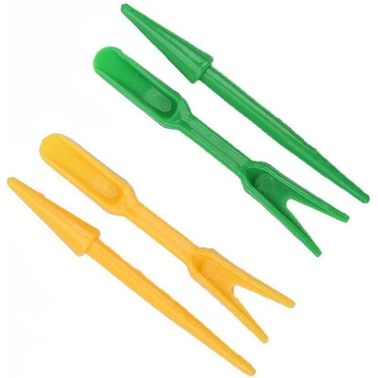 2pcs/Set Transplanting Planting Tools Device Planters Dig Tool for Bonsai Pusher Fertilizer Cultivation Device