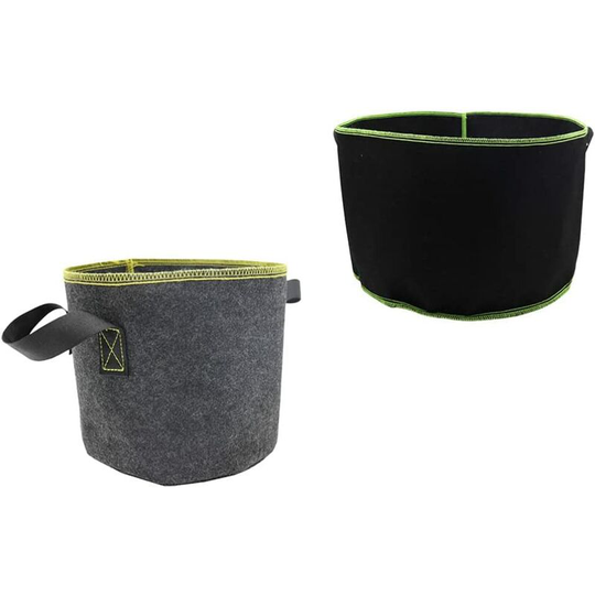 Pieces Vegetable Plant Growing Bags Heavy Duty Non-Woven Plants Fabric Pots with Handles Garden Planting Bags for Potato Tomato