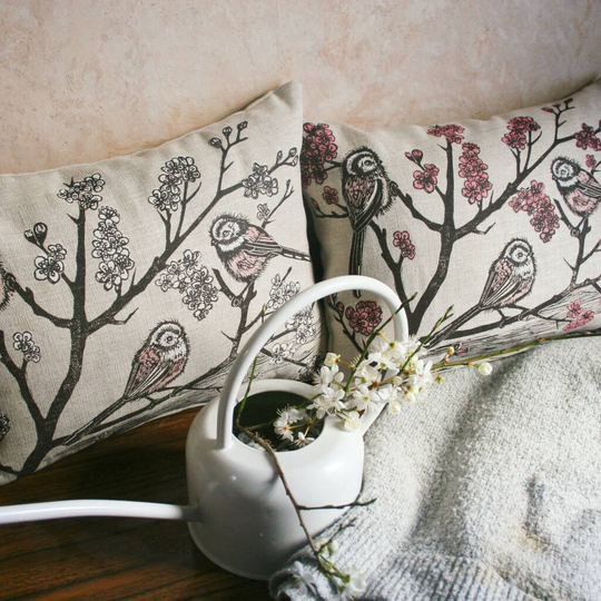 Linen Sleep Pillow With Lavender And Chamomile