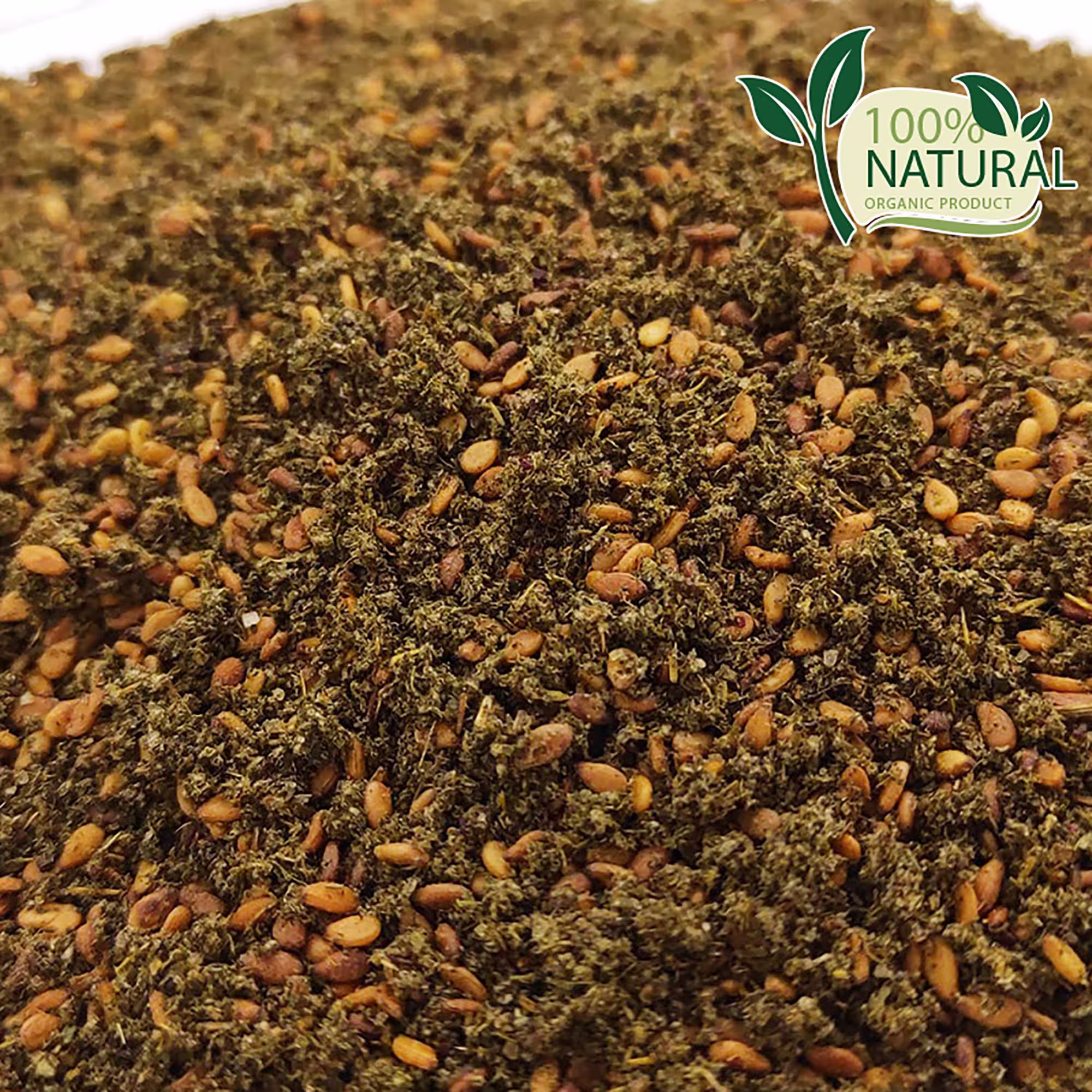 Organic Home Made Zaatar Thyme Blend With Sesame Herbs From Bethlehem Jerusalem The Holy Land Spices