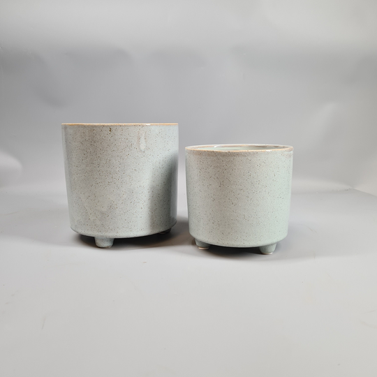 Baby Blue Footed Planter - Holds 11cm & 13cm Pots
