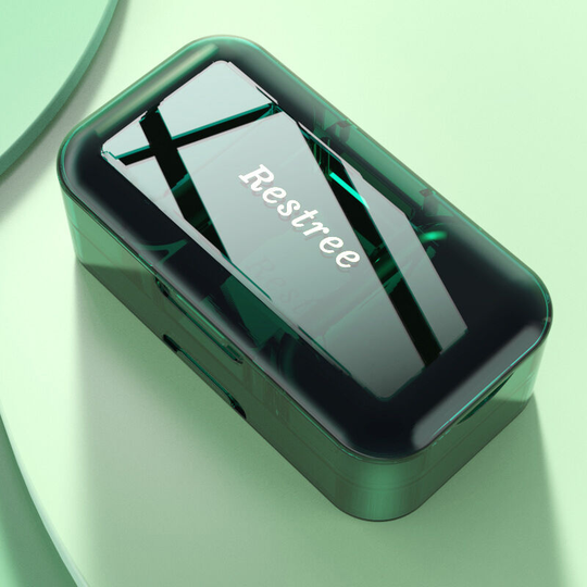 3 in 1 Pill Box, Portable, Can Cut Medicine and Grind Powder green - Muff