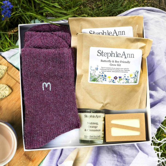 Personalised Women's Relax And Grow Your Own Gift Box