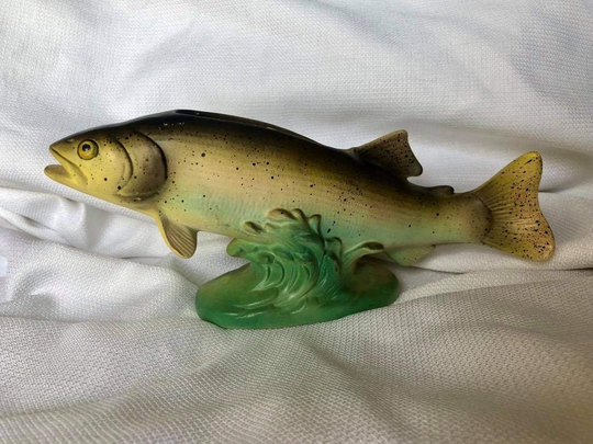 Mid-Century Trout Fish Planter