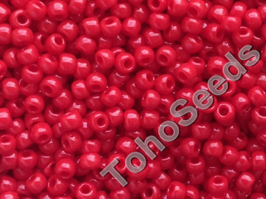 10G Toho Seeds Beads Size 11/0 Pepper Red Tr-11-45 11 Mini Rocailles 2mm Seed Beads Toho Red Tiny Rocaille
