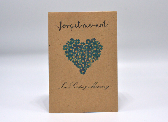 Funeral Favour Forget Me-Not Seed Packets Memorial | Remembrance Gift | With Seeds