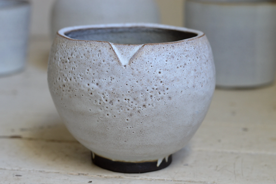 Handbuilt Crater Planter, Plant Pot, Ceramic Handmade Pot