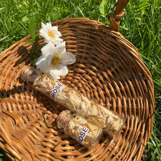 Whole Dried Rose Petals | Petal Jars Herb Vials