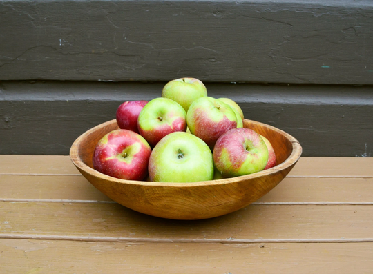 Wooden Bowl, Vintage Seasoned Maple