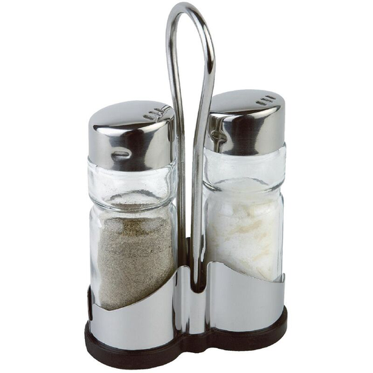 APS - Salt and Pepper Cruet Set and Stand - CF295