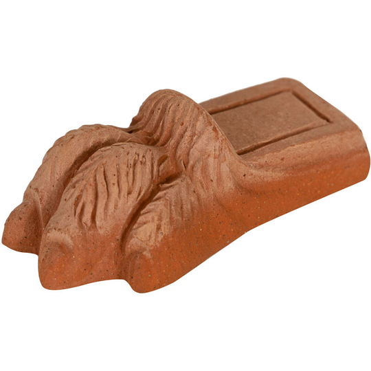 Set of 12 "LION'S PAW"potting feet ,potholders for vases, pots and planters, pitchers, basin, outdoor, in Tuscan Terracotta