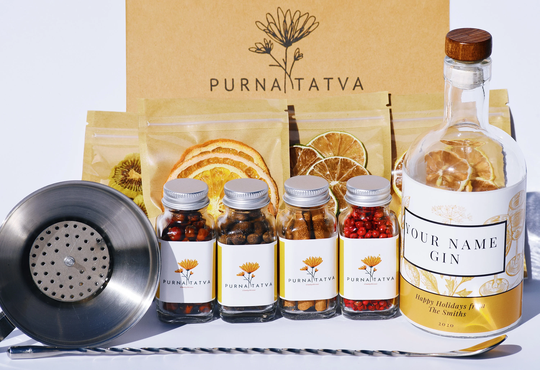 Gin Infusion Kit - Make Your Gin, Gin Lovers Gift, Botanicals Set, Creator, Infusion Kit, Flavor Own , Gifts For Him