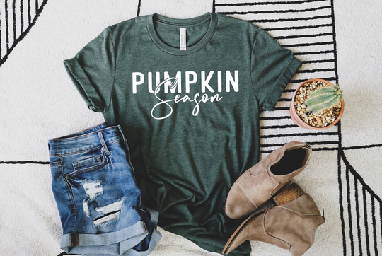 Pumpkin Season Shirt, Thanksgiving Shirt, Cute Fall Day T-Shirt, Pumpkin Gifts, Gift For Her