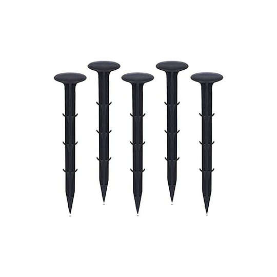 Osqi - Plastique Piquets de Fixation de Jardin,pour Jardin pour la Fixation des Tissus Anti Mauvaises Herbes Protection Contre Les uv (200 pièces,