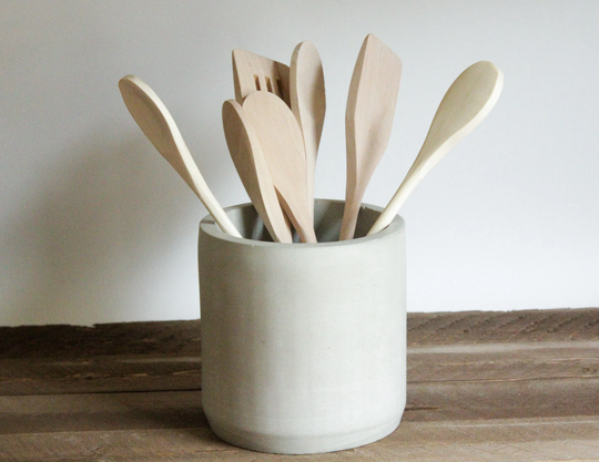 Concrete Utensil Holder-Large 6