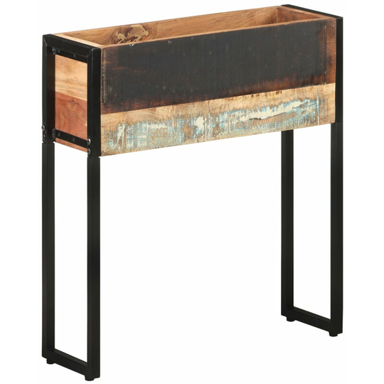Asupermall - Planter 60x20x68 cm Solid Reclaimed Wood