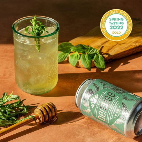 Tarragon, Basil And Hops Sparkling Mead