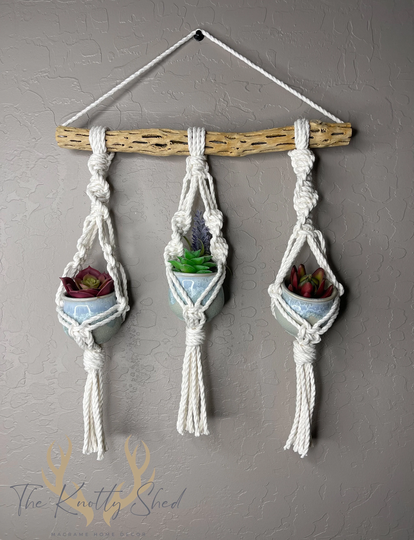 Macrame Succulent Hanger