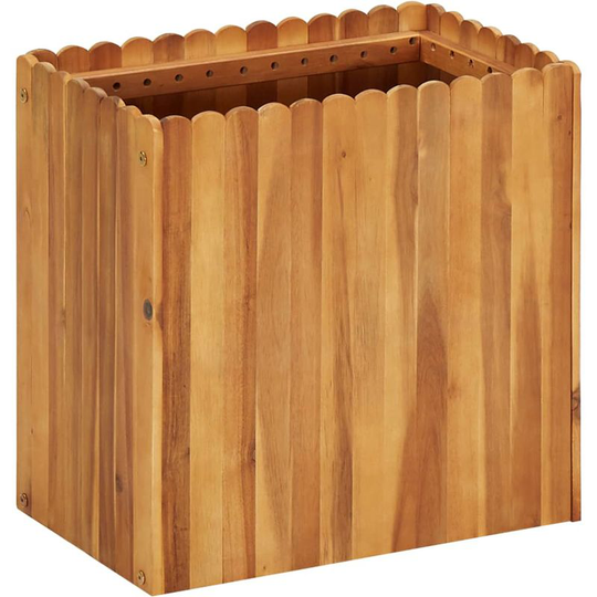 Asupermall - Garden Planter 50x30x50 cm Solid Acacia Wood