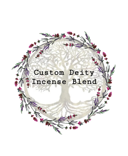 Custom Deity/Guide/Entity Incense Blend | Offering Candle Topper Ritual Herb