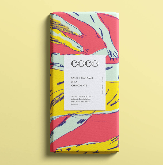 Coco Salted Caramel 80g Chocolate Bar