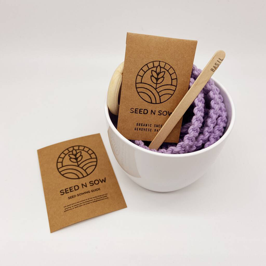 Macrame Plant Hanger Grow Your Own Seed Kit