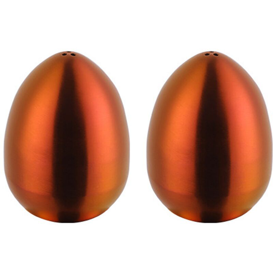 Stainless steel egg seasoning jar kitchen salt and pepper shaker with three holes Magic red