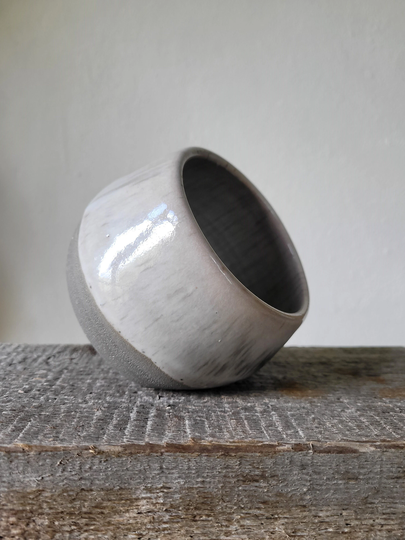 Pottery Salt Pig. Ceramic Cellar