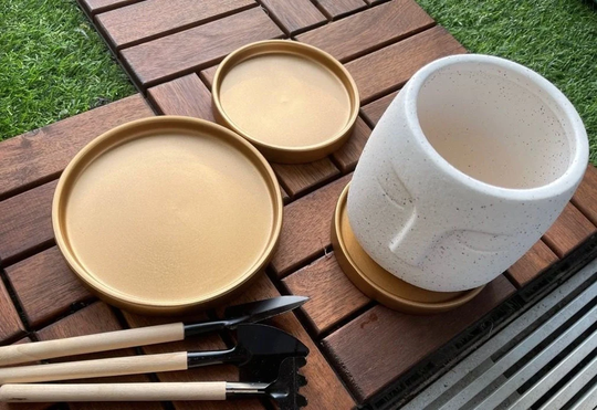 Ceramic Planter Saucer, Tray Variety, Minimalist Tray, Plate, Storage Tray, Jewelry Dish, Trinket
