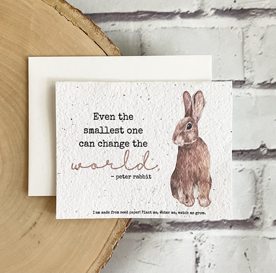 Rabbit Seed Card