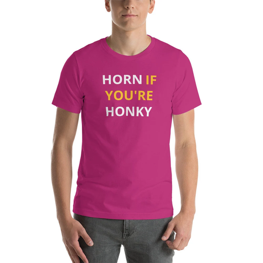 Horn If You're Honky - Terry Shirt Solar Opposites Season 2 Short-Sleeve Unisex T-Shirt