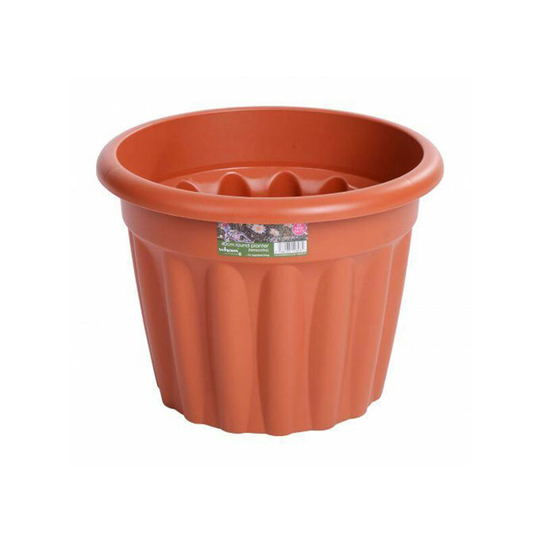 Viss - Vista 25cm Round Plant Pot Terracotta